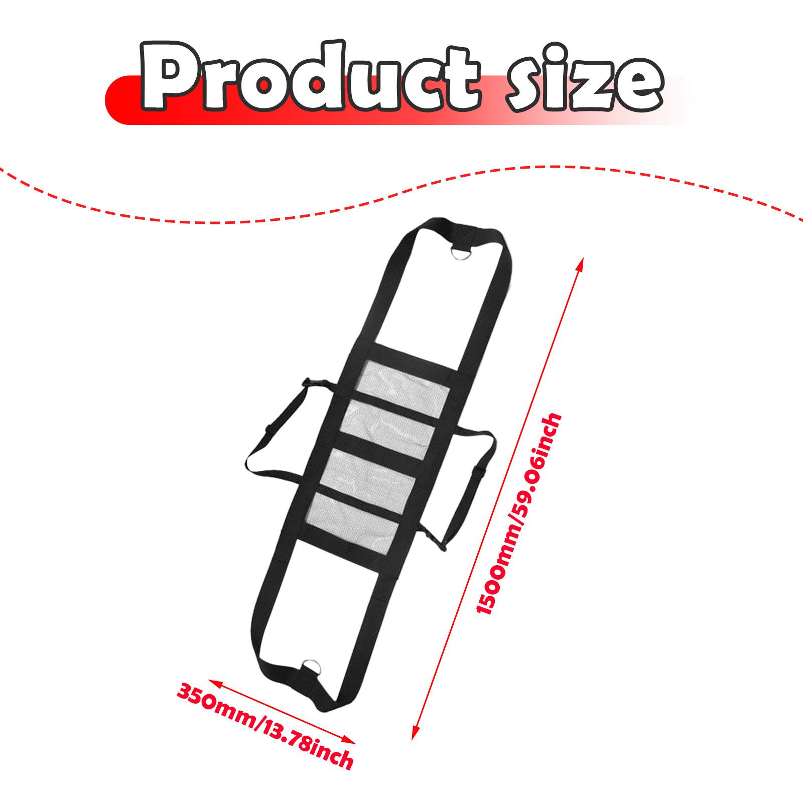 Mesh Strap Metal - D şekilli metal halkalı, ayarlanabilir askılı,