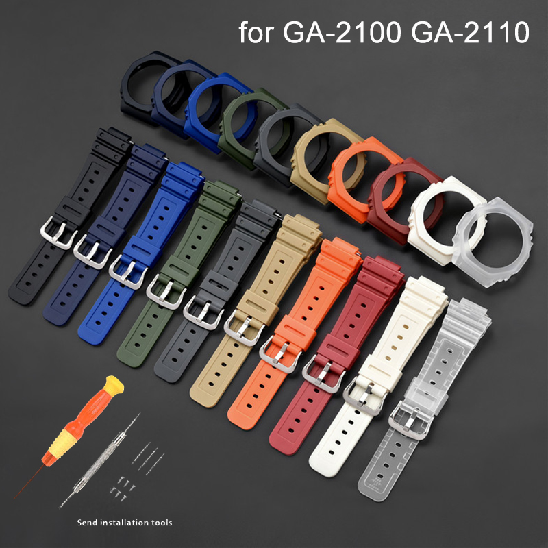 Casio Watch G-Shock Ga-2100 - Casio G-SHOCK GA-2100 GA-2110 için Kauçuk