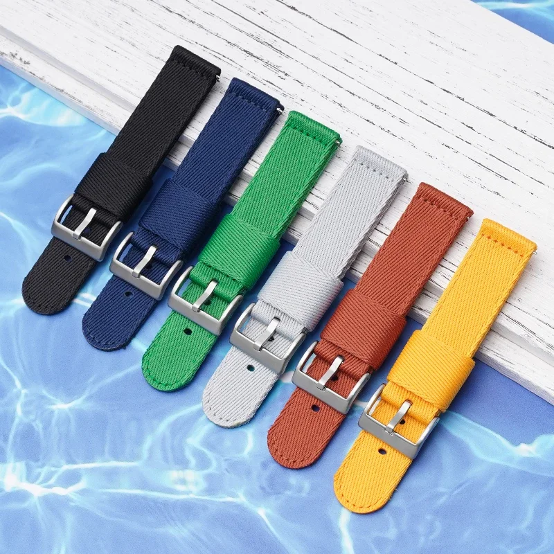 Naylon 20mm 22mm kayış Swatch  - Canvas Strap Watch incelemesi ve fiyatı
