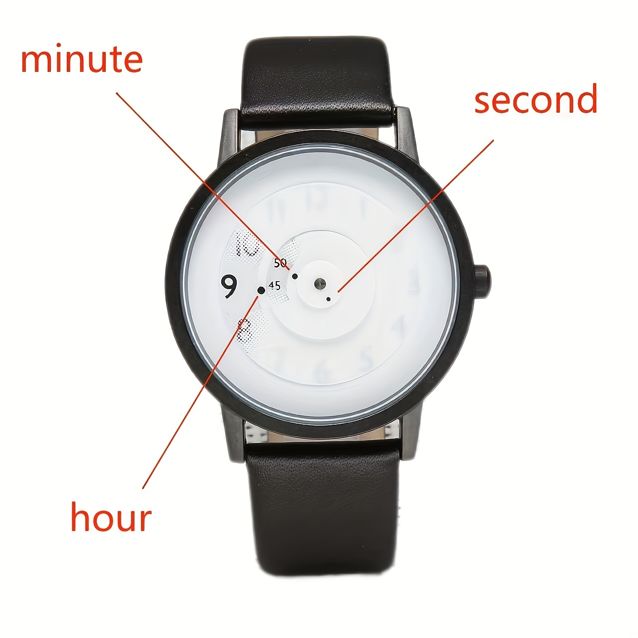 1pcBlack teknolojisi kore bask - Canvas Strap Watch incelemesi ve fiyatı