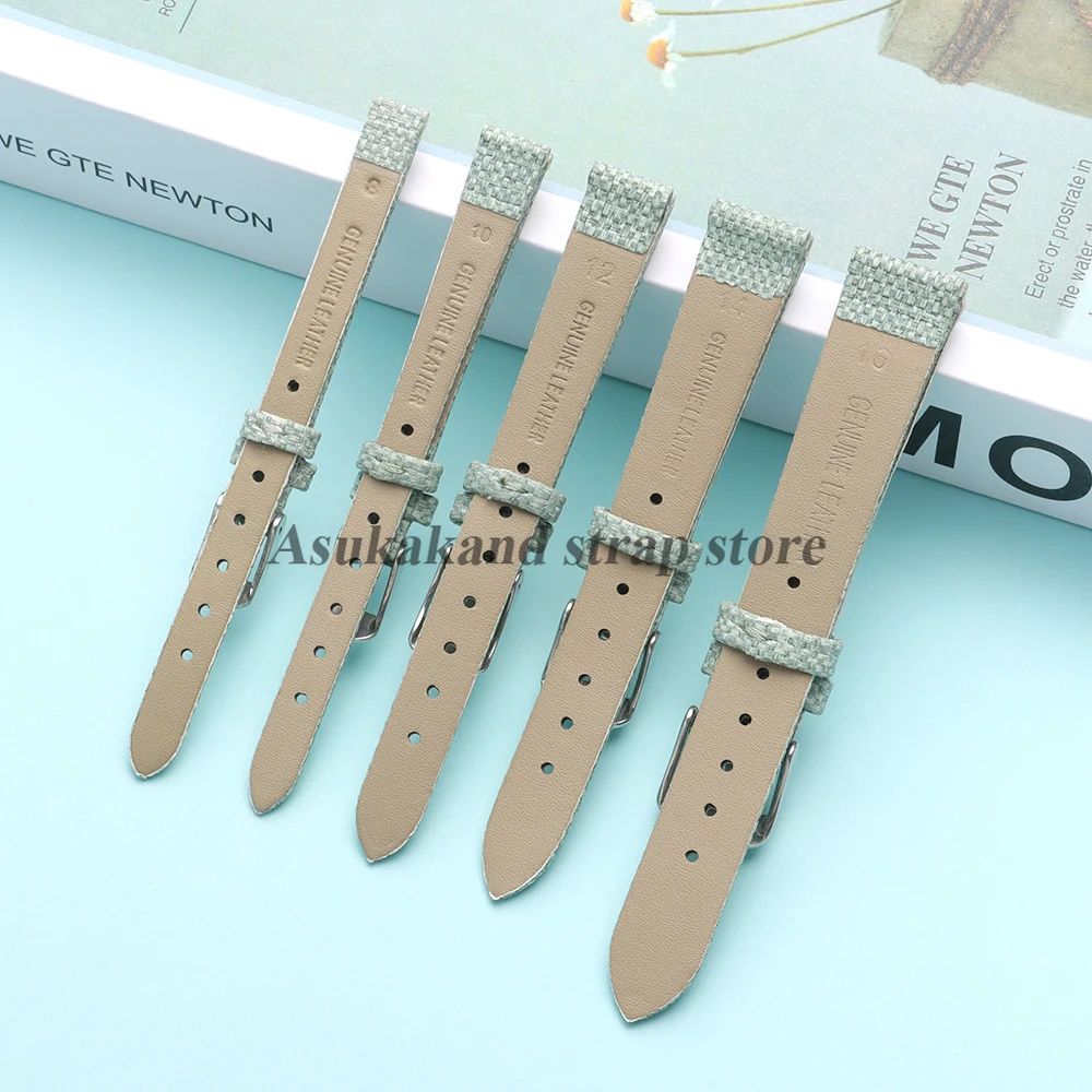 Küçük Boyutu 8mm 10mm 12mm 14m - Canvas Strap Watch incelemesi ve fiyatı