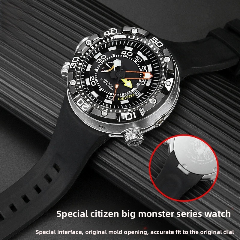Kauçuk saat kayışı VATANDAŞ Da - Citizen Watch Promaster incelemesi ve fiyatı