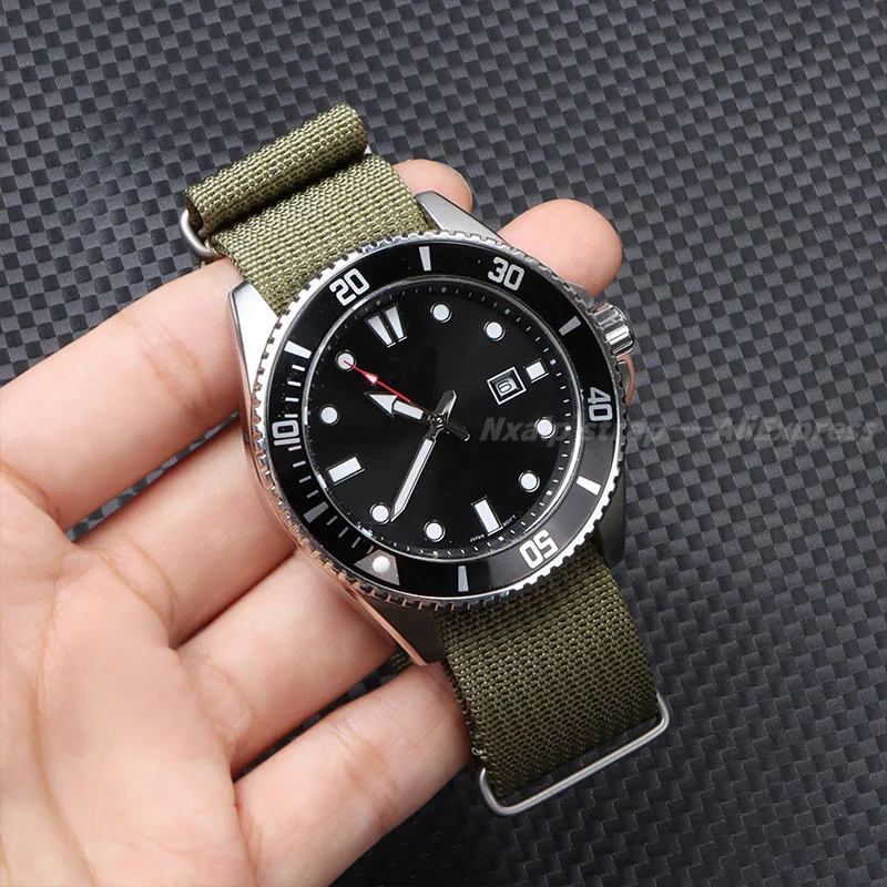 Nervürlü naylon saat kayışı 18 - Nato Strap Nylon incelemesi ve fiyatı
