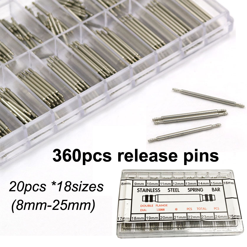360 adet İzle onarım aracı tak - Spring Bar Tool Set incelemesi ve fiyatı