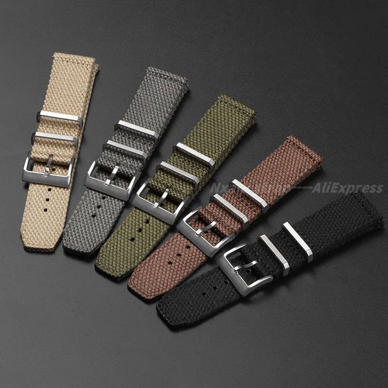 20mm 22mm Naylon Pamuk saat ka - Nato Strap Nylon incelemesi ve fiyatı